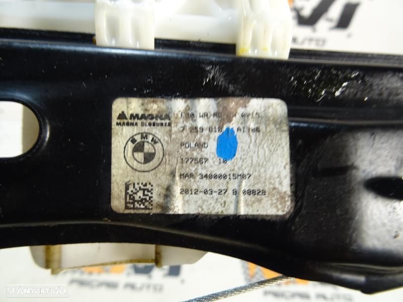 Elevador De Vidro Trás Direito Bmw 3 (F30, F80)  7259818 / M13970a00 / - 4