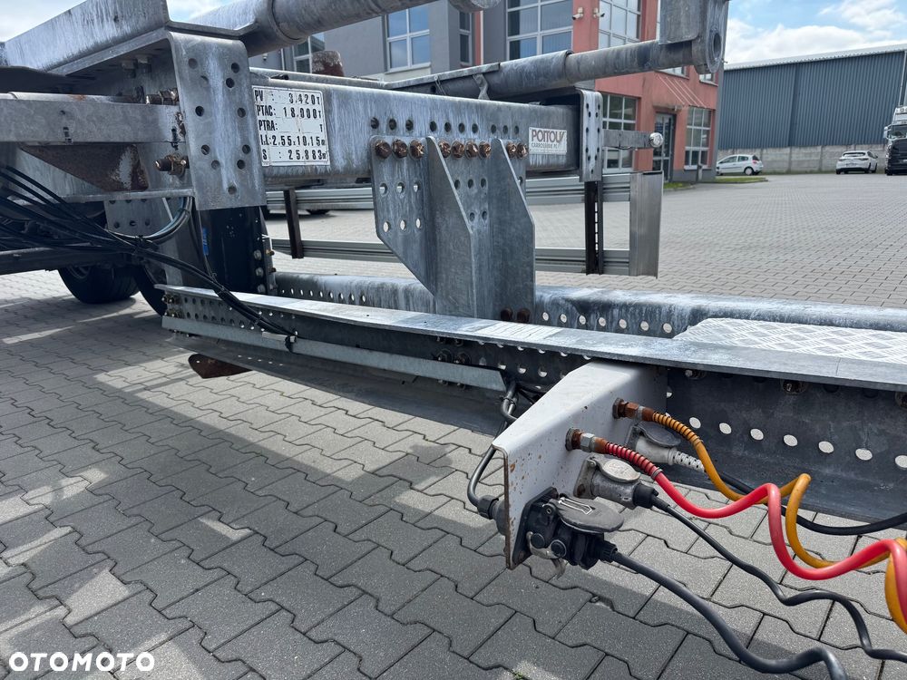 Schmitz Cargobull PRZYCZEPA BDF TANDEM OCYNK mało używana - 12