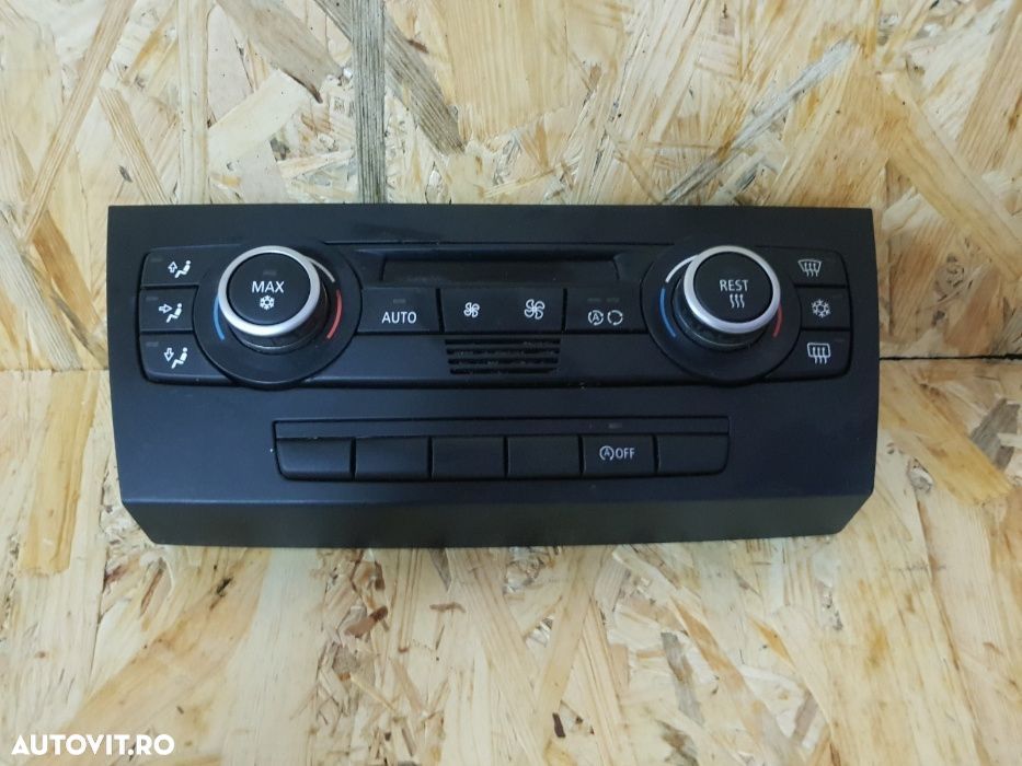 Panou Modul Display Comenzi Clima Climatronic Aer Conditionat E90 E91 - 1