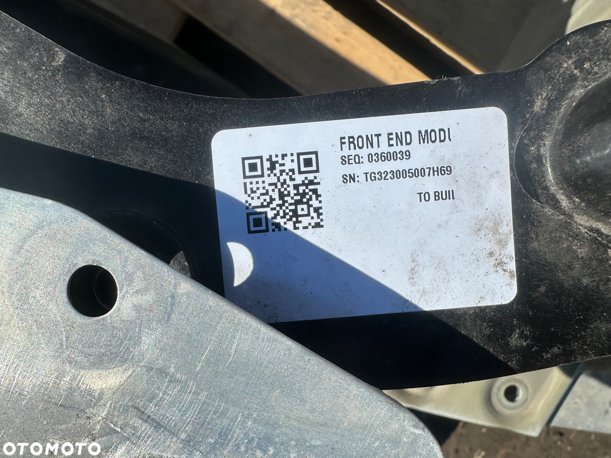 PRZEDNI PAS Z CHŁODNICĄ WZMOCNIENIE TESLA MODEL Y PO LIFT. - 6