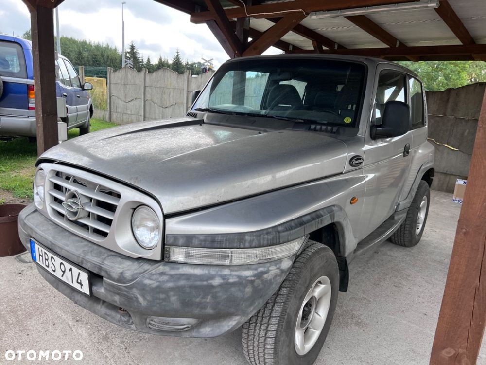 Silnik kompletny ssangyong korando 2.3b - 3