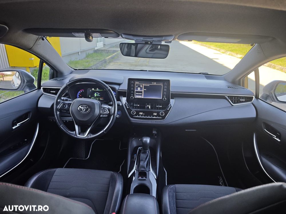 Toyota Corolla 1.8 HSD Exclusive interior Negru - 10