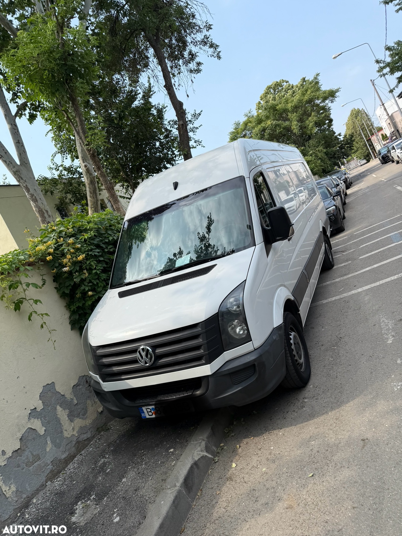 Volkswagen Crafter 2017 VW 2.0 140cai Unic Proprietar de Noua Km Reali Carte Service Istoric Complet Stare buna Fără rugina Duba Autoutilitara NU Sprinter - 15