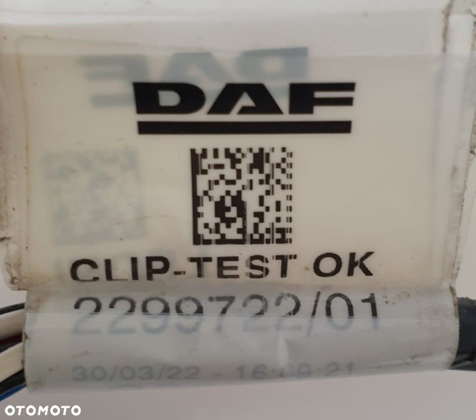 INSTALACJA WIĄZKA DRZWI PASAŻERA PRAWE DRZWI DAF XG XF  2299722 - 5