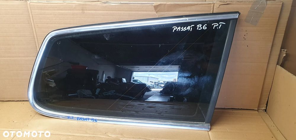 Szyba prawy tył tylna prawa karoseryjna VW Passat B6 AS2 08r - 1