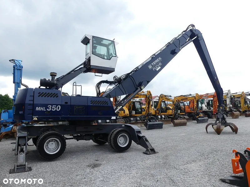 Fuchs MHL350 z Niemiec / Chwytak do złomu / - 20