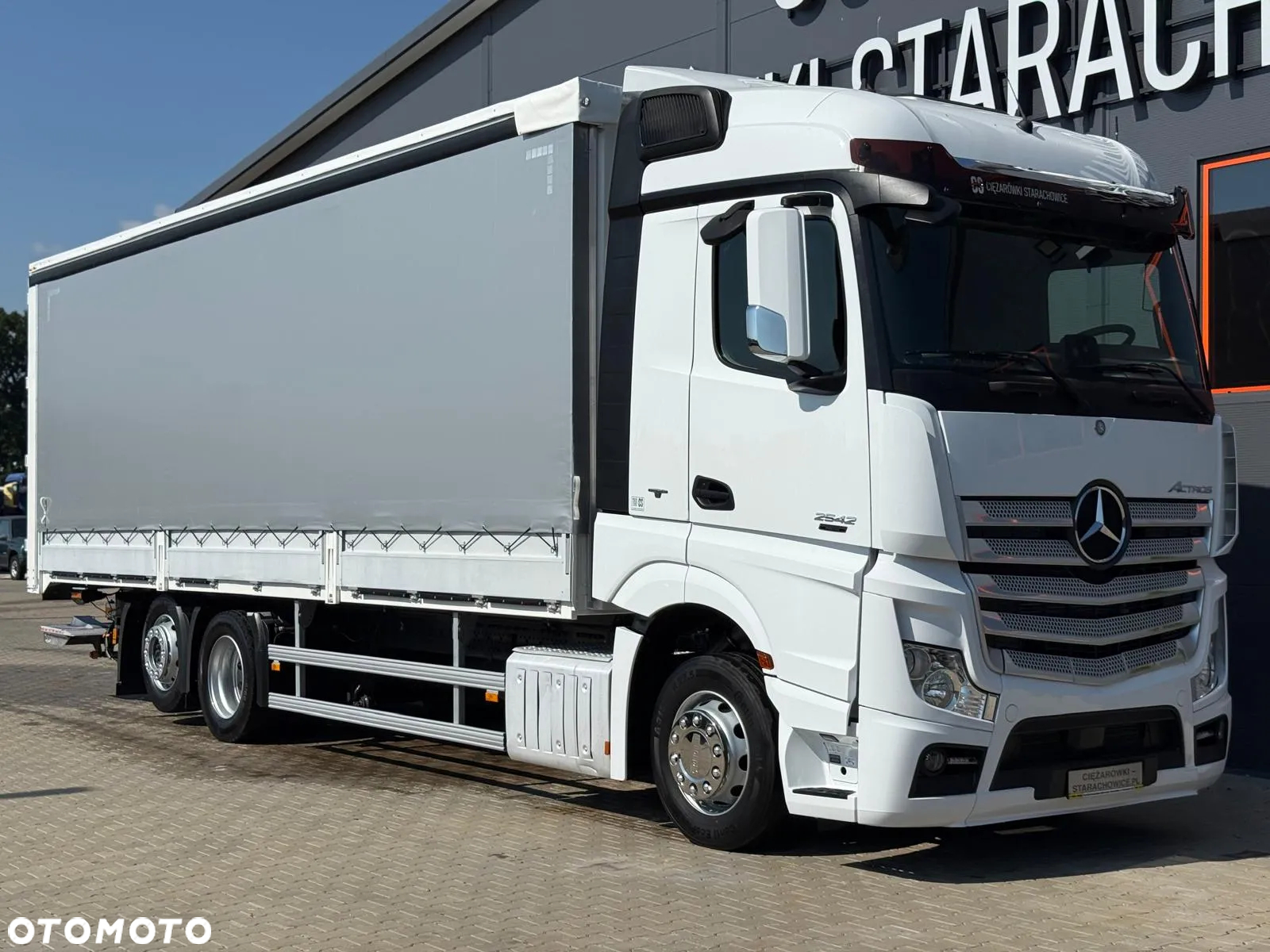 Mercedes-Benz Actros 2542 / E6 / burto-firanka 8,5 m + winda / 21Epal / z Niemiec / sypialka plandeka firana skrzynia - 7