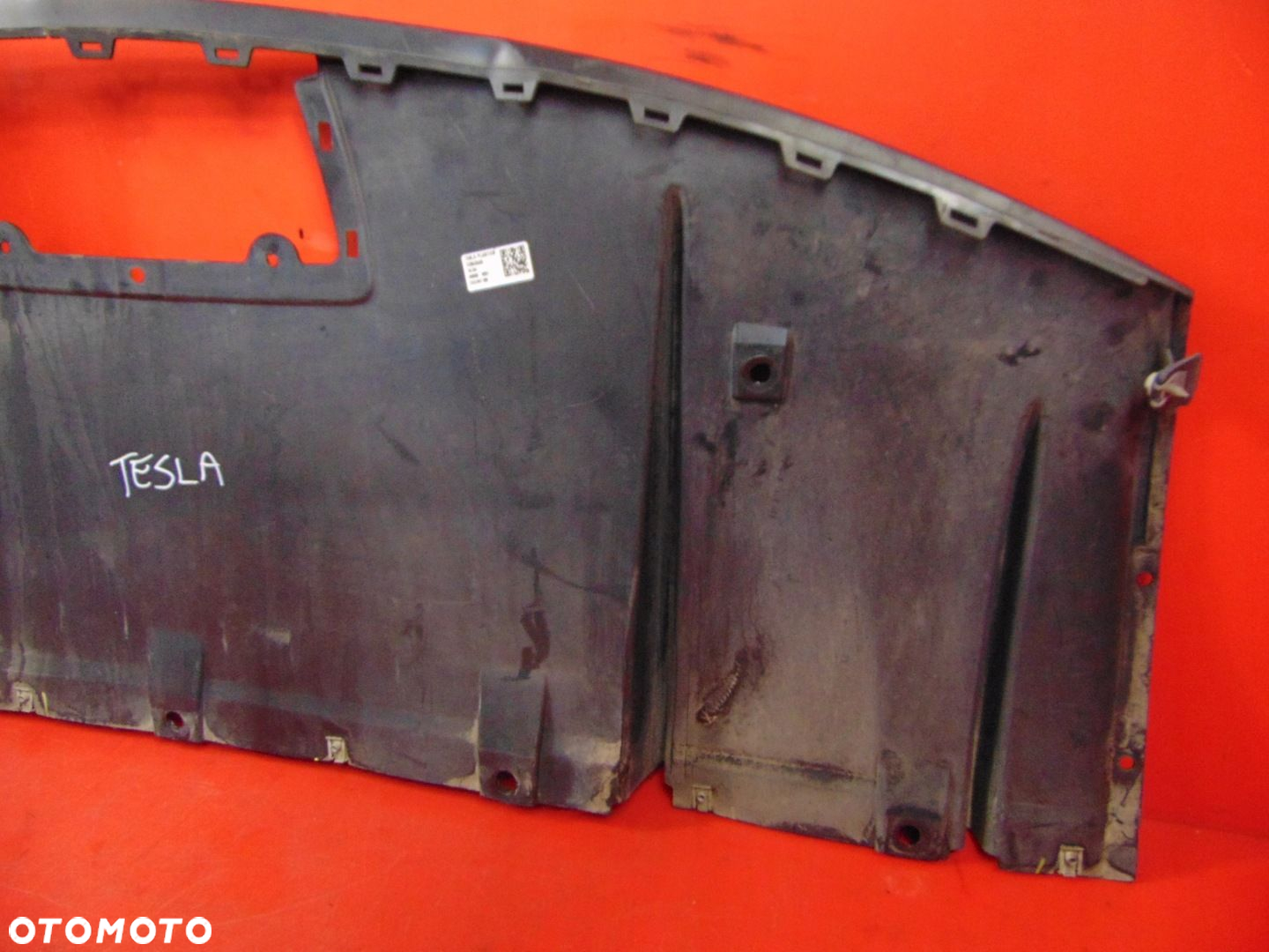 TESLA X DOKŁADKA SPOILER DYFUZOR ZDERZAKA TYŁ TYLNEGO 1058356-00-C - 12