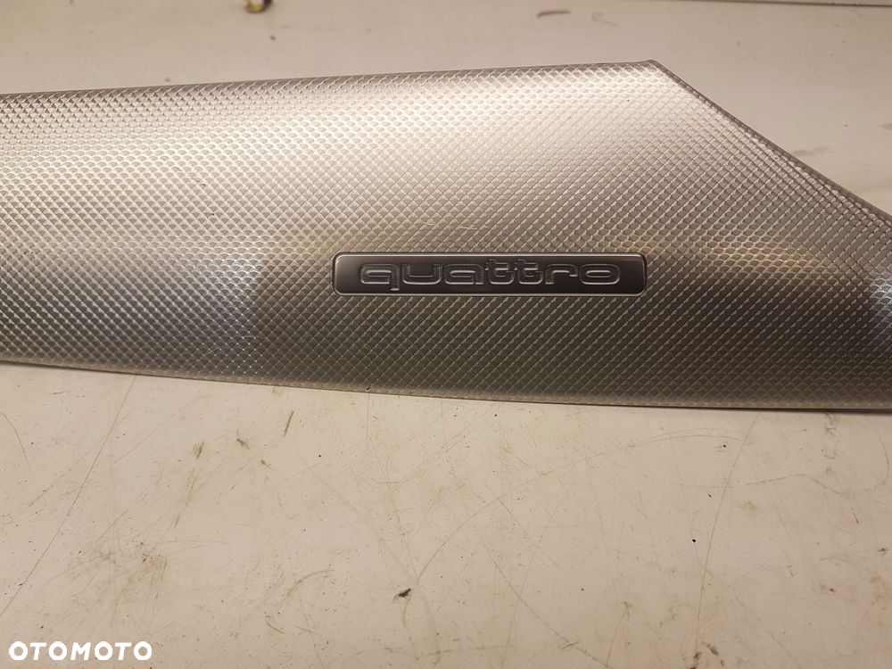 LISTWA DEKOR DESKI KONSOLI AUDI A6 C7 4G2853189 RYBIA ŁUSKA UK QUATTRO - 3