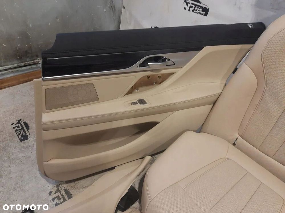 FOTELE TAPICERKA BMW 7 G12 KOMFORT MASAŻ GRZANE SKÓRA CANBERRA - 13