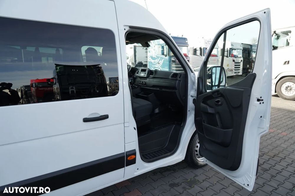 Renault MASTER / TABLĂ / FUGOANĂ / CABINĂ MIXĂ 7 LOCURI / CAROSERIE / RAFTURI - 35