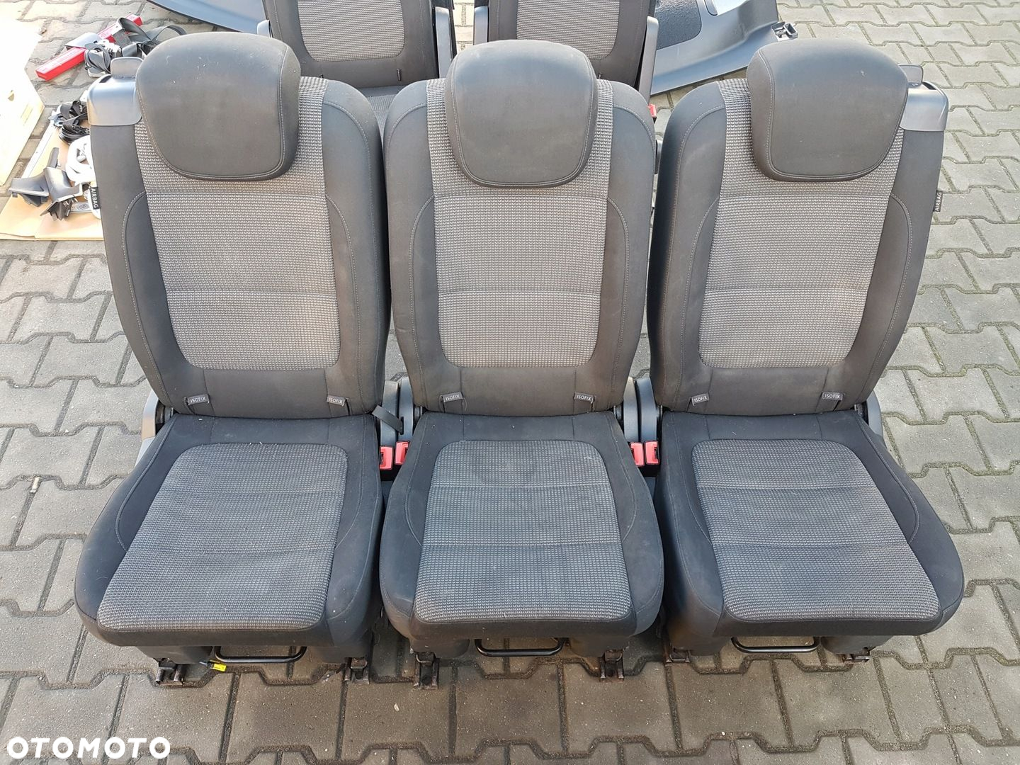 VW SHARAN II 7N 10-15r SEAT ALHAMBRA 2 II 7N FOTELE 7 OSÓB - 7