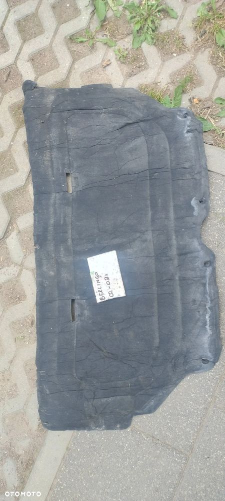 CITROEN BERLINGO PEUGEOT PARTNER 02-08 rok wygłuszenie maski silnika - 1