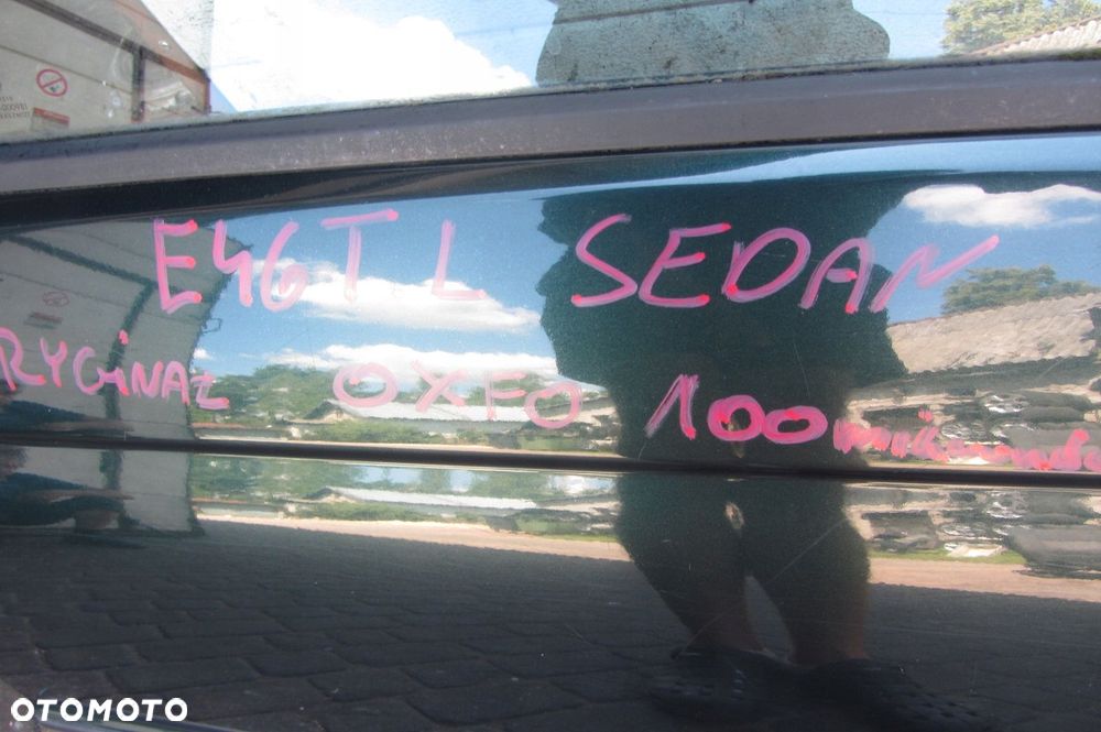 drzwi lewe tył bmw e46 sedan oxfortgrun ori lakier - 2