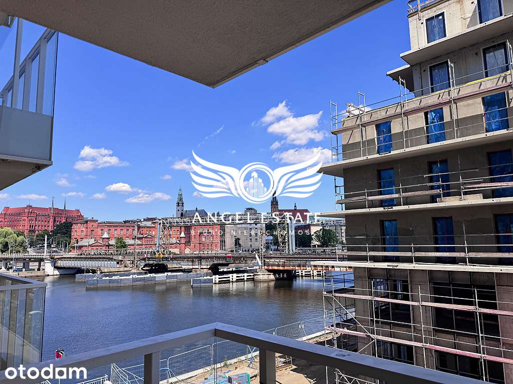 Apartament 2 pokoje "Nowa Przystań" Widok na Odrę