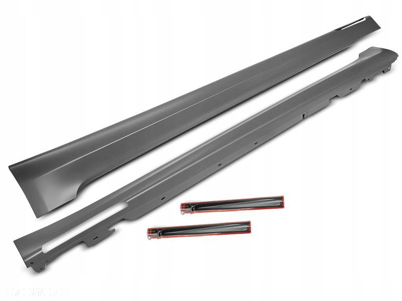 Progi Nakładki Listwy plastikowe Tuning M-pakiet look Bmw 7 g11 2015-2018 - 1