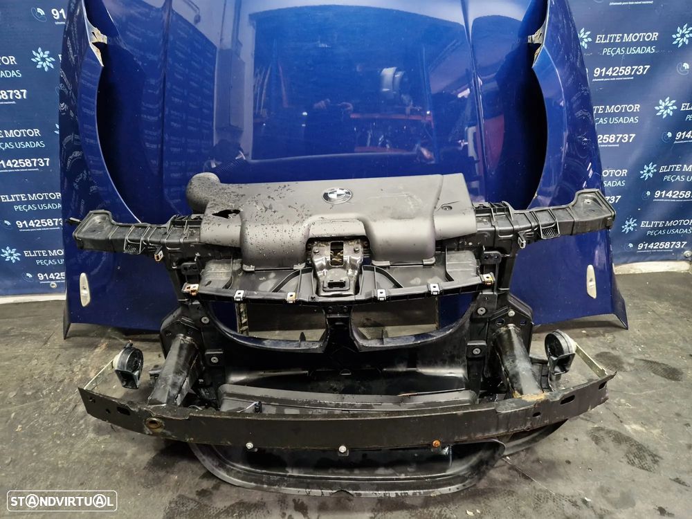 Frente completa usada BMW SERIE 1 LCI E87 E81 118D capot parachoques radiador guardalamas - 6