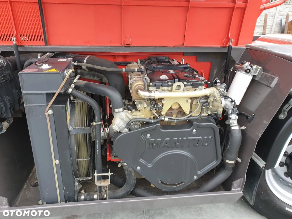 Manitou MRT Roto 2150+Privilege kosz/wciągarka/widły/pilot sprowadzona piękny stan - 33