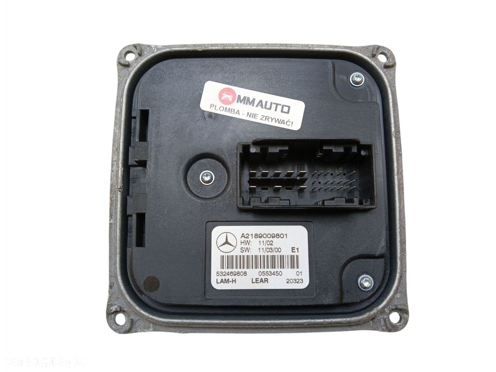 PRZETWORNICA MODUŁ LED MERCEDES C218 X218 W166 X166 R231 A2189009801 - 2