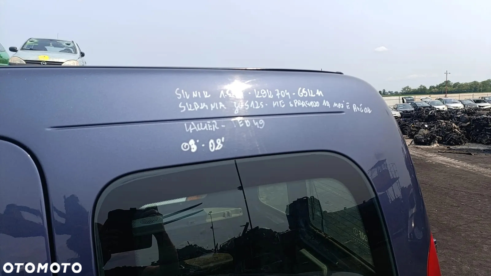 35077 renault kango I lift 1.5dci na części lakier TED49 - 7