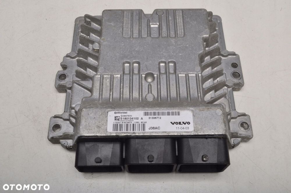VOLVO S60 II V60 1.6 D2 KOMPUTER STEROWNIK SILNIKA 31336712 - 1