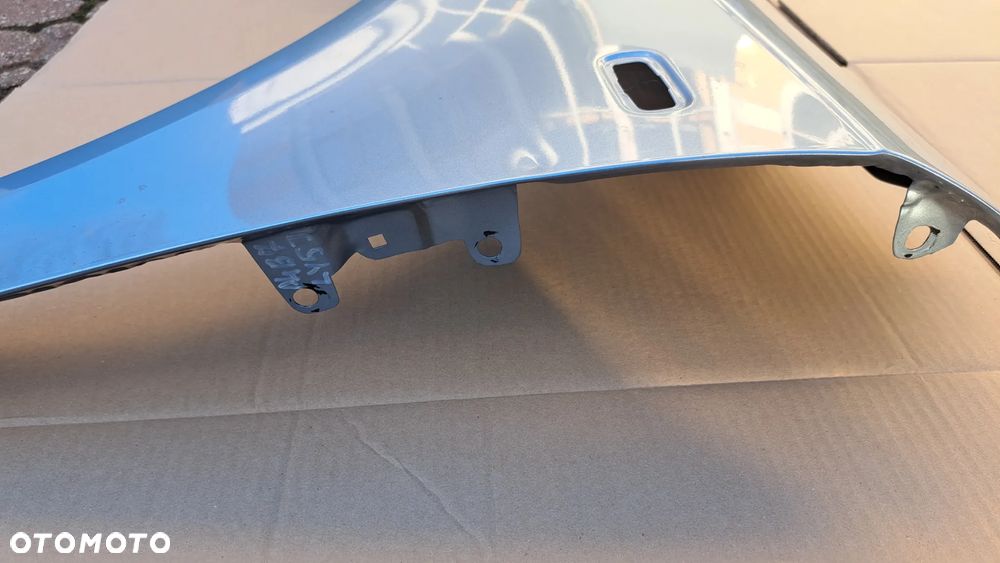 Błotnik AUDI A4 B7 LY5J (Liquidblau jasny niebieski metalik) lewy przód do modeli sedan kombi od 2004 do 2007 - 2