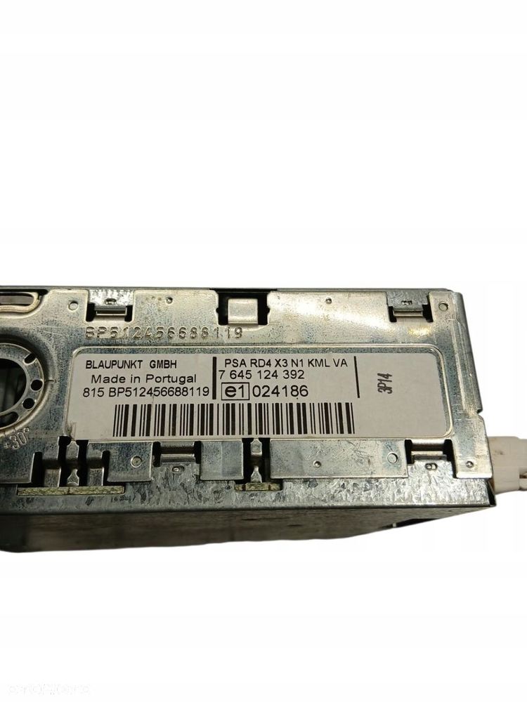 radio cd citroen c5 i lift 7645124392 c5 i - 3