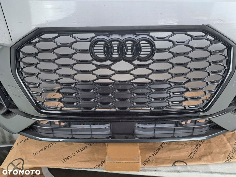 ZDERZAK AUDI SQ3 Q3 83A 83F 2020-2023 S-LINE BLACK - 2