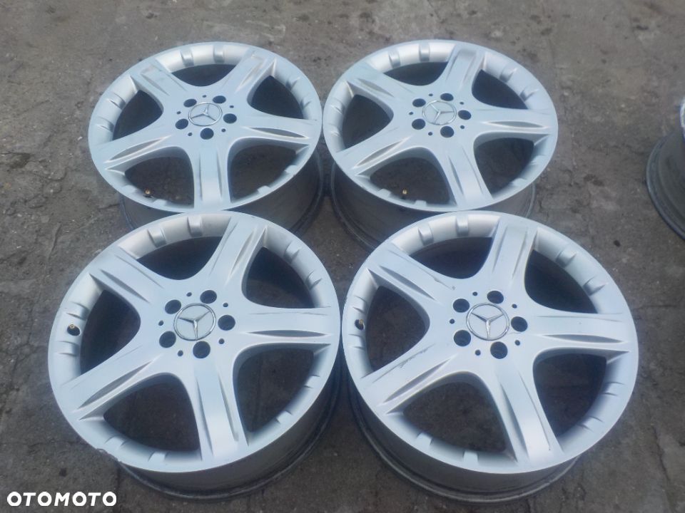 MERCEDES W251 FELGI ALUMINIOWE R19 8J ET67 5X112 PROSTE !! ODŚWIEŻONE - 1
