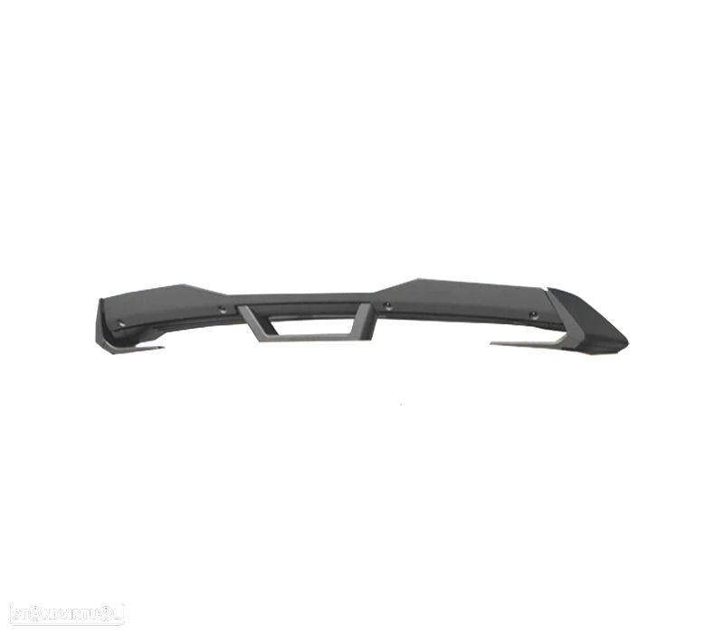 AILERON SPOILER FORD MUSTANG 15-23 LOOK DARK HORSE WICKER BILL PRETO BRILHANTE - 2