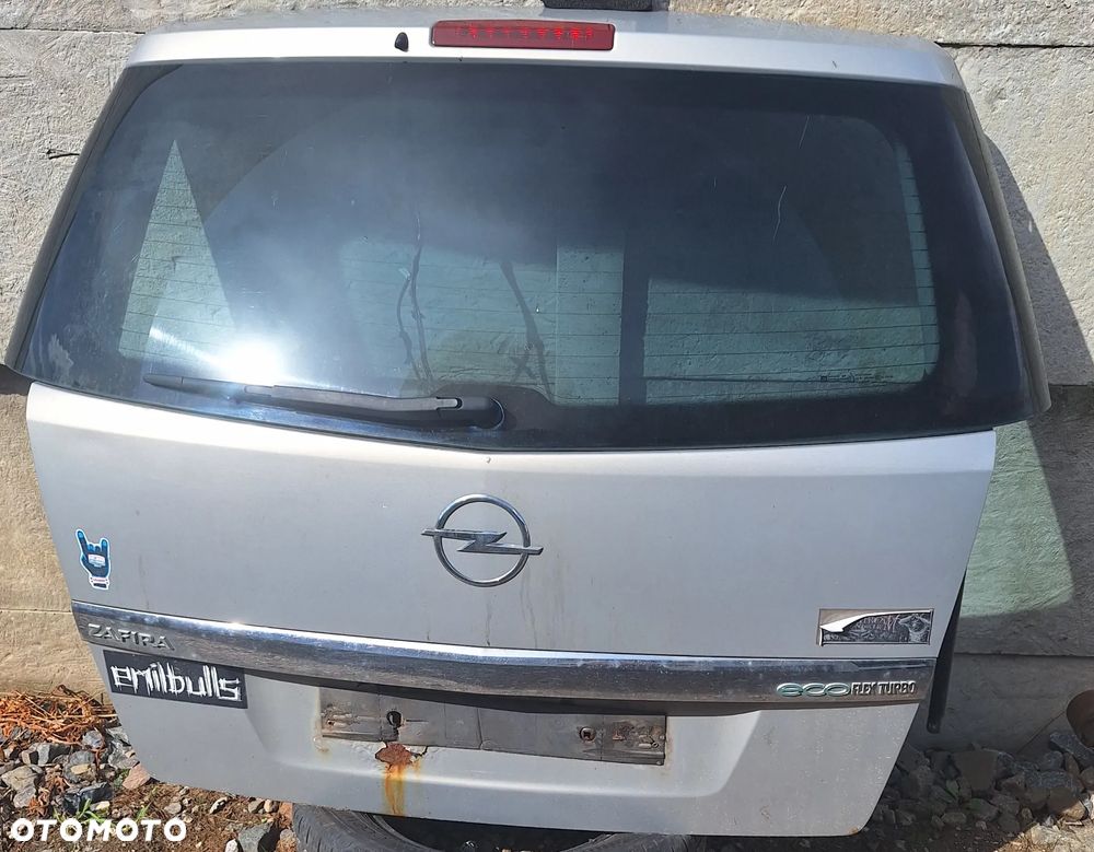 SZYBA TYLNEJ KLAPY - OPEL ZAFIRA B LIFT / 2009 ROK - 1