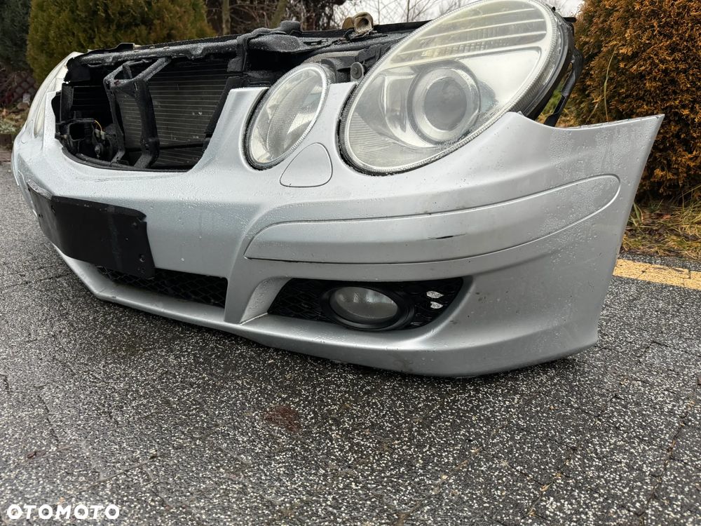 PRZÓD KOMPLETNY ZDERZAK PAS REFLEKTOR MERCEDES W211 LIFT FL - 4