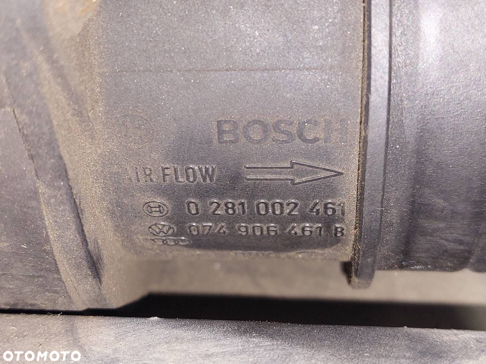 OBUDOWA FILTRA POWIETRZA PRZEPŁYWOMIERZ RURA DOLOT VW LT 46 2.8 TDI - 4