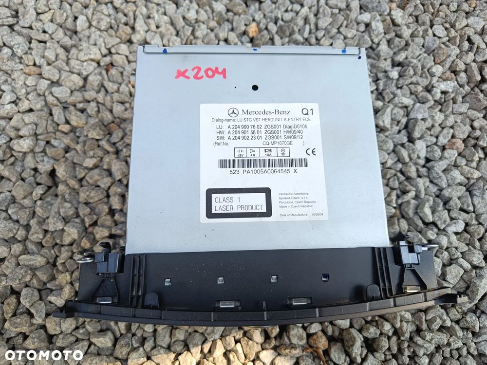 MERCEDES W204 X204 GLK RADIO NAWIGACJA A2049007602 - 8