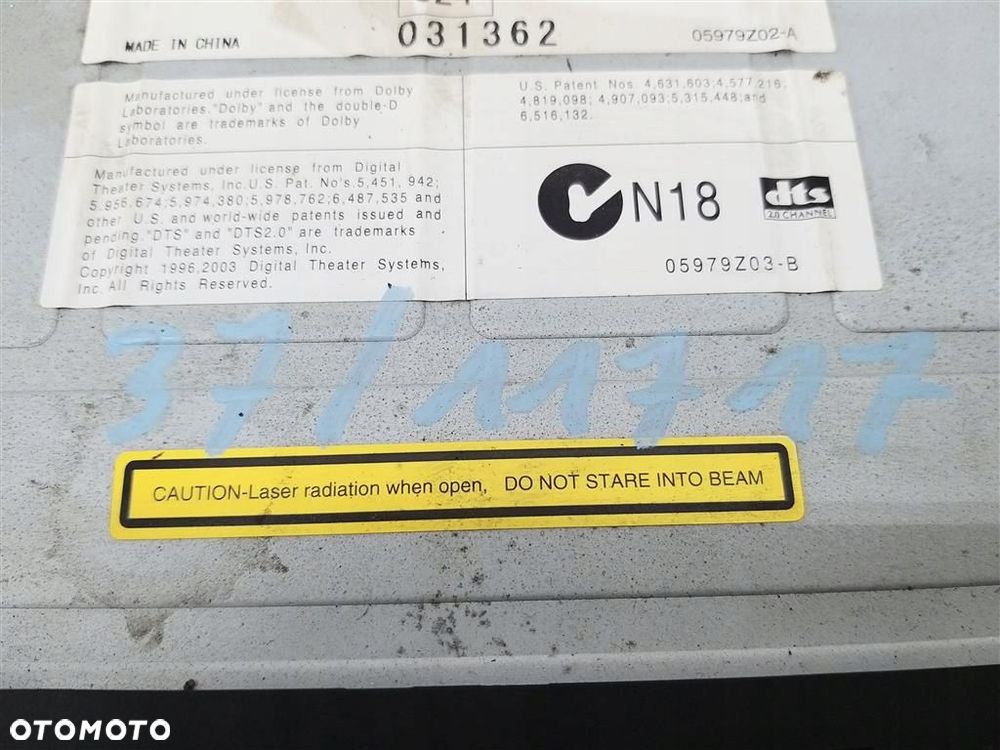 RADIO DODGE CALIBER JEEP PATRIOT COMPASS  07-12 R 05064943AD - 4