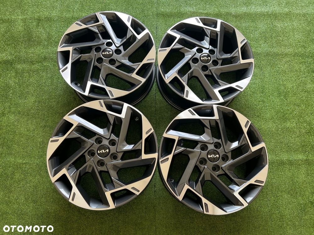 KOMPLET FELG FELGI ALU KIA SPORAGE SANTA FE 19 5X114,3 ET51 ORYGINALNE - 3