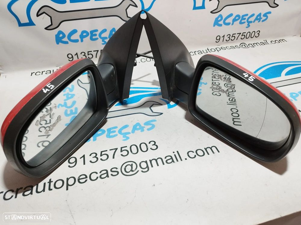 .ESPELHO RETROVISOR ESQUERDO DIREITO OPEL CORSA C 24420988 24420982 COMBO C MANUAL ESPELHOS RETROVISORES - 4