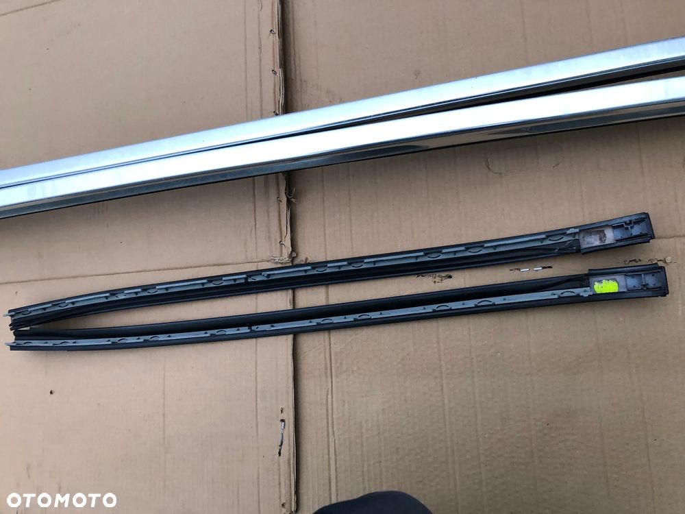 LISTWA SZYBY LEWA PRAWA RELINGI BMW F11 416 CARBONSCHWARZ - 8