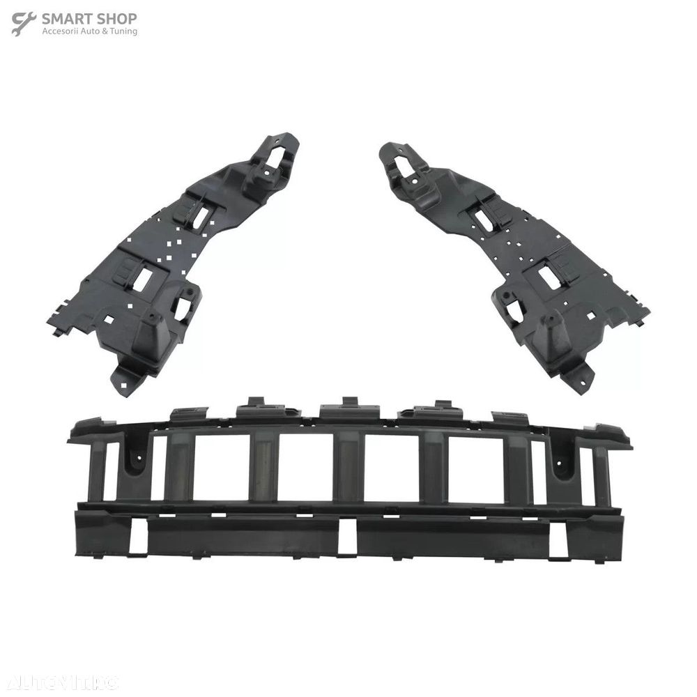 Difuzor Bara Spate cu Ornamente tobe Negre Mercedes C-Class W205 S205 - 5