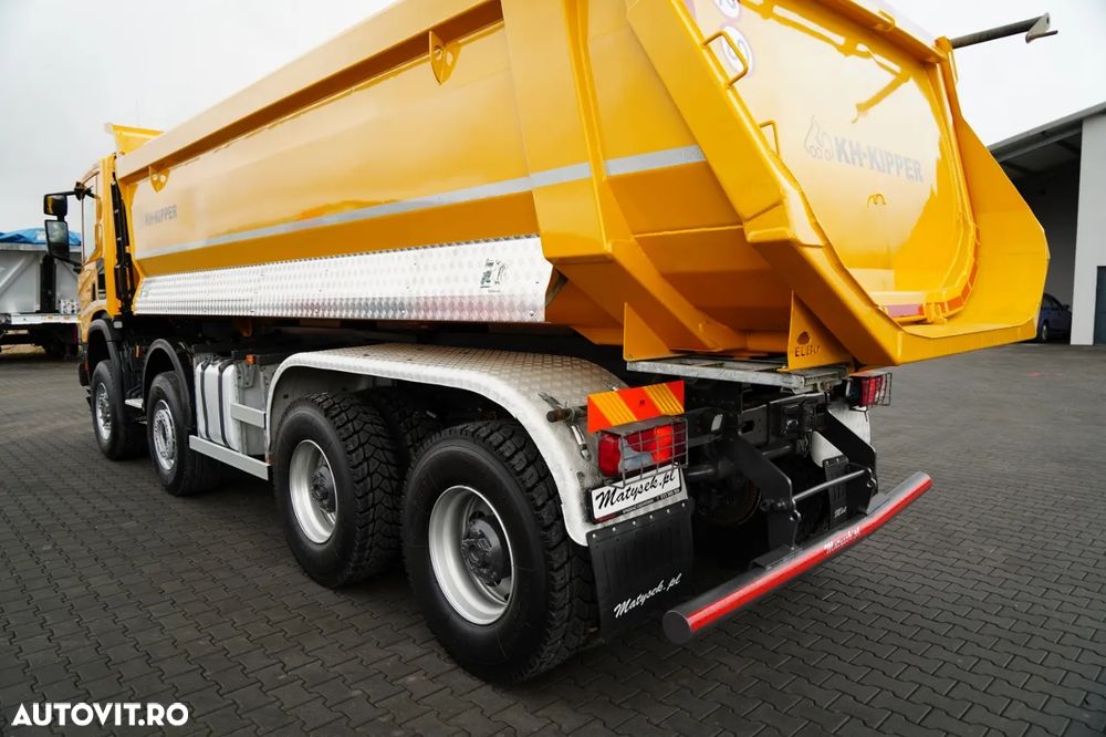 Scania 450 XT / 8x6 / BASCULATOR SPATE / OPTICRUISE / ANVELOPE 100% / EURO 6 - 17