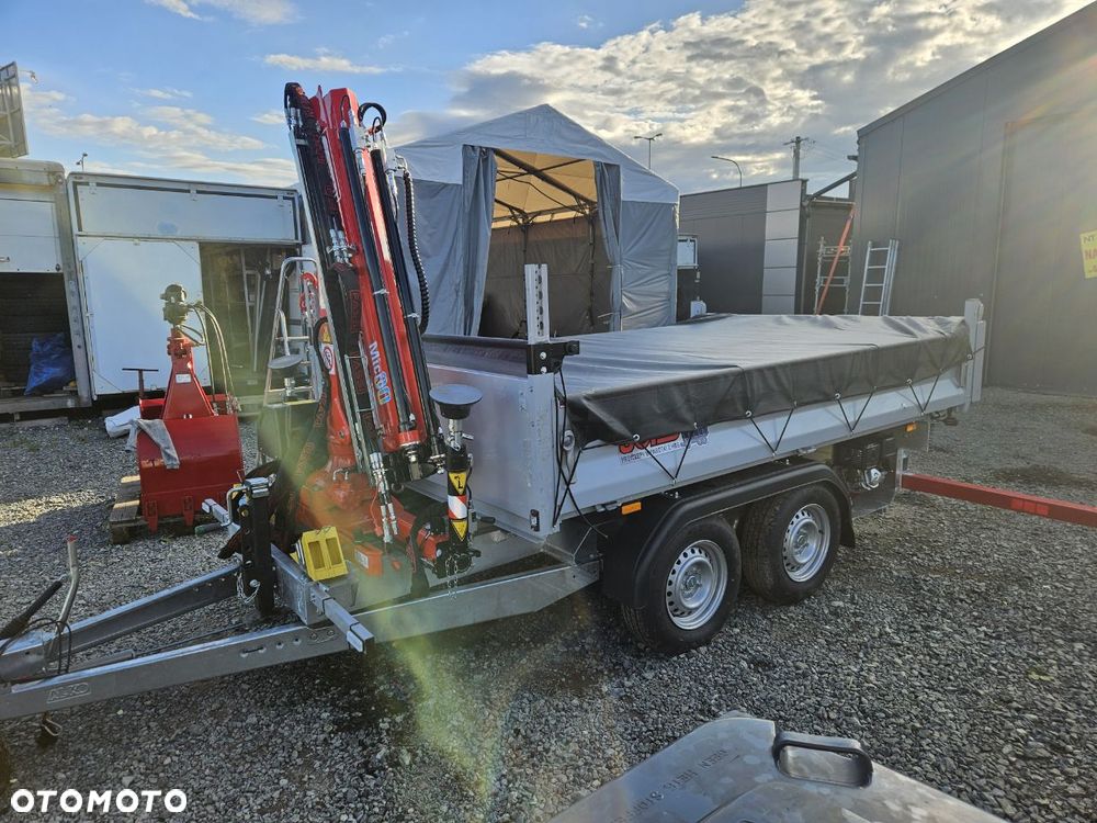 Iveco Przyczepa 2,7-3,5t z HDS, żuraw + wywrotka - 22