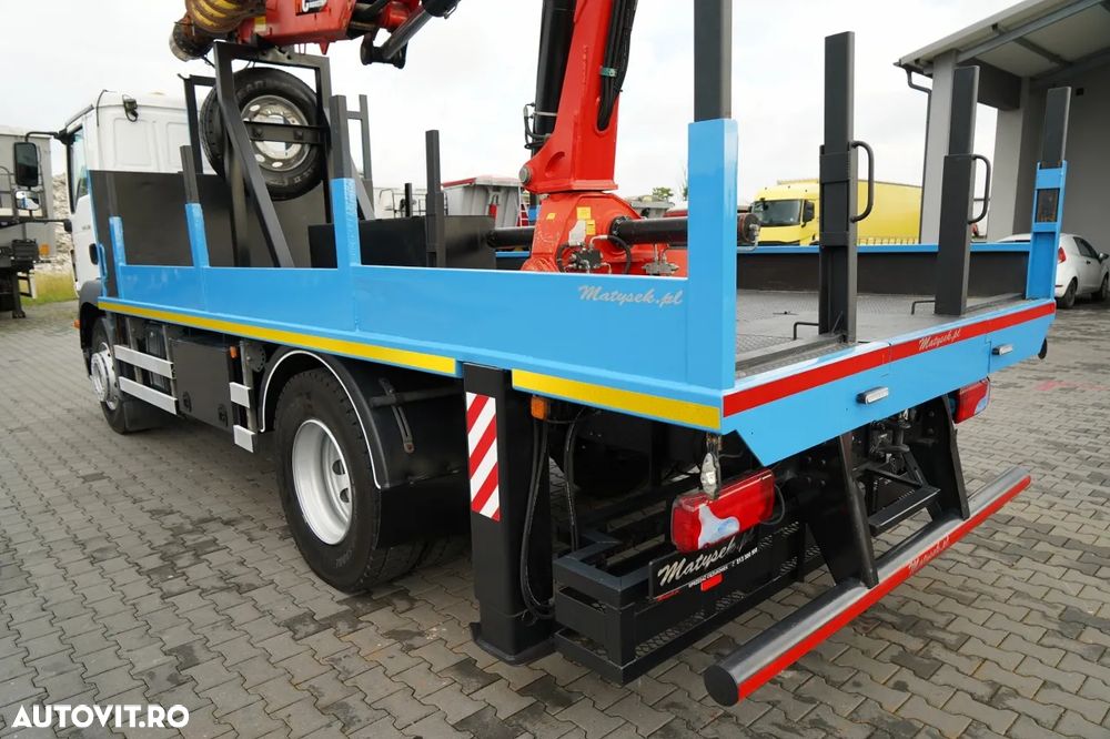 MAN TGM 15 .290 / HDS HC 190 + FORATOR 2 mb / FORMAT / RADIO CONTROL / EURO 6 / MANUAL / 2019 - 14