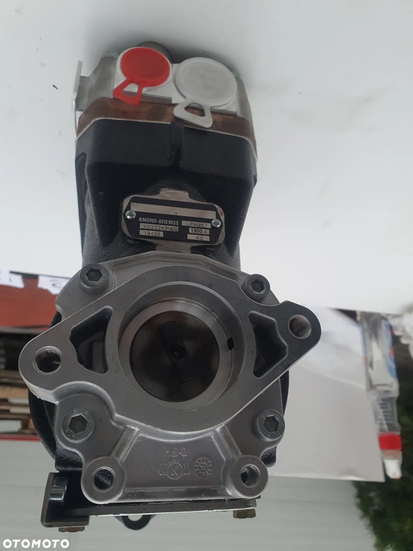 Sprężarka kompresor powietrza Knorr-Bremse LP4857, K022249N00, Iveco - 2
