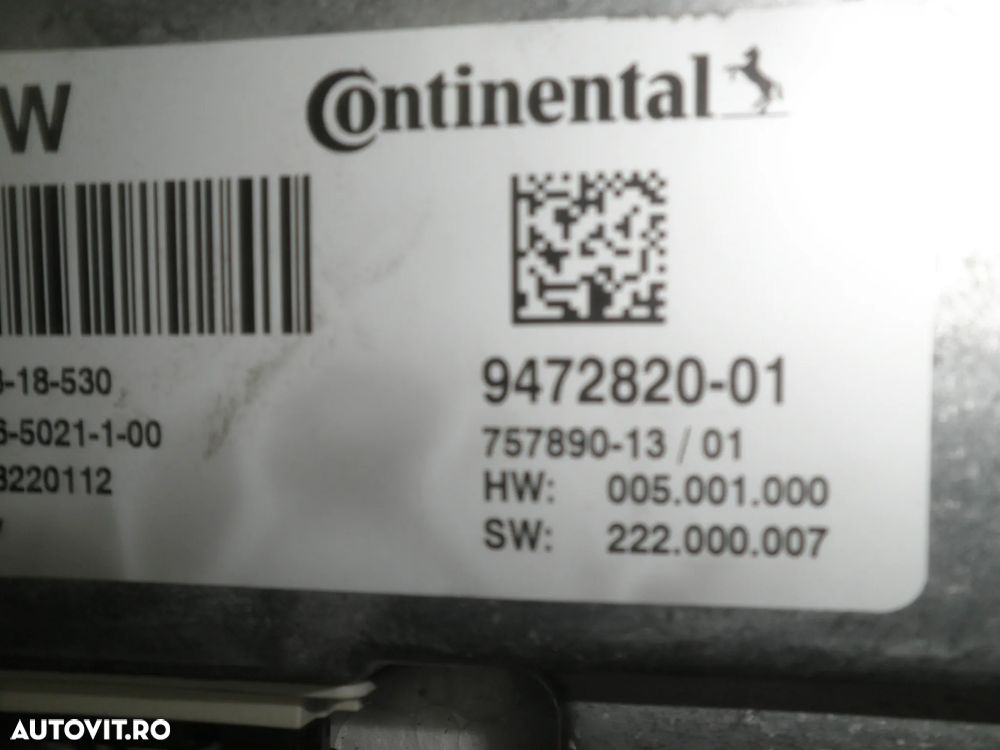 Camera video parbriz BMW Seria 5 G30 G31, Seria 7 G11 G12, X3 G01 9472820 - 3