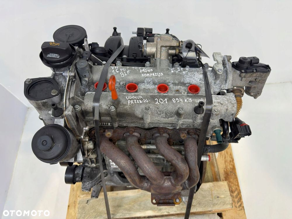 SILNIK VW Touran Golf V Eos Jetta III 1.6 FSI 115KM BLF benzynowy 201tyś - 4