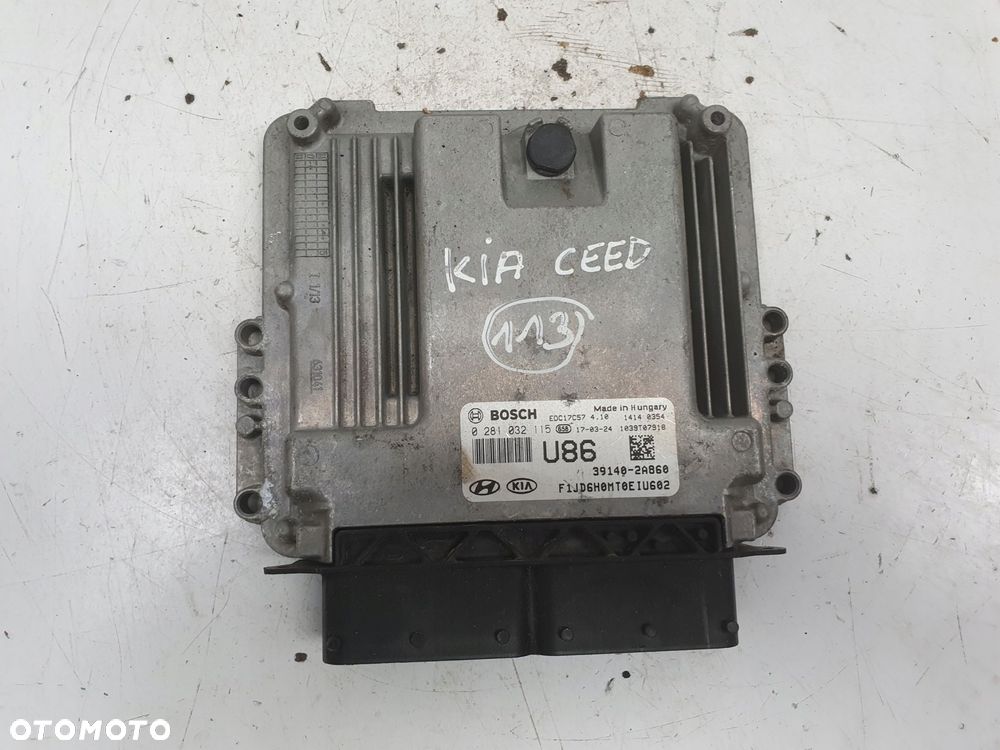 Kia Ceed II 1.6 CRDI STEROWNIK SILNIKA komputer 0281032115 - 1