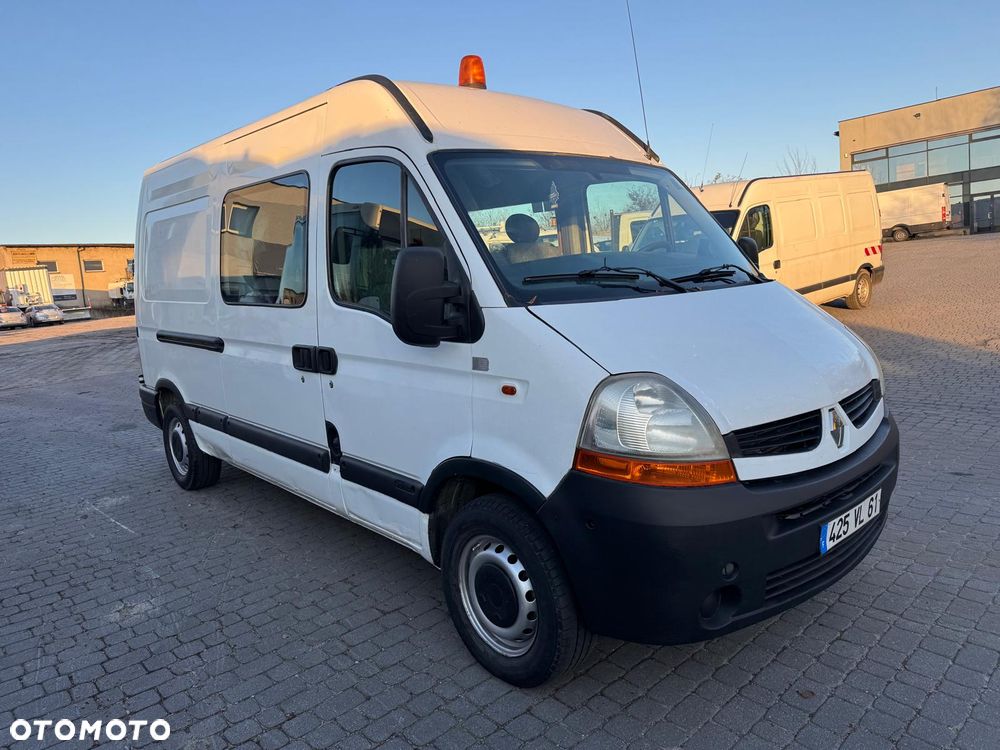 Renault Master 2007r Najazd Tył Nowe Opony 2.5DCi 120KM przebieg tylko 223tys oryginał 1 właściciel - 2