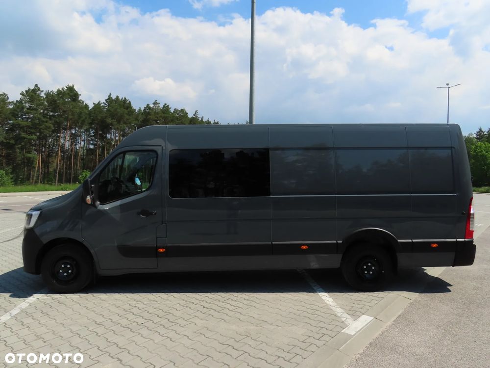 Renault Master 2.3 dCi 163 KM 7-Mio Osobowy + 895 Kg Ładowność Doka Dubel Brygadowy Ekstra Długi 4383 mm Furgon Blaszak HAK 2500 Kg Rozstaw Osi 4332 mm WZMACNIANY Napęd Na Tylną Oś Stan Auta Jak Nowy OKAZJA POLECAM - 6