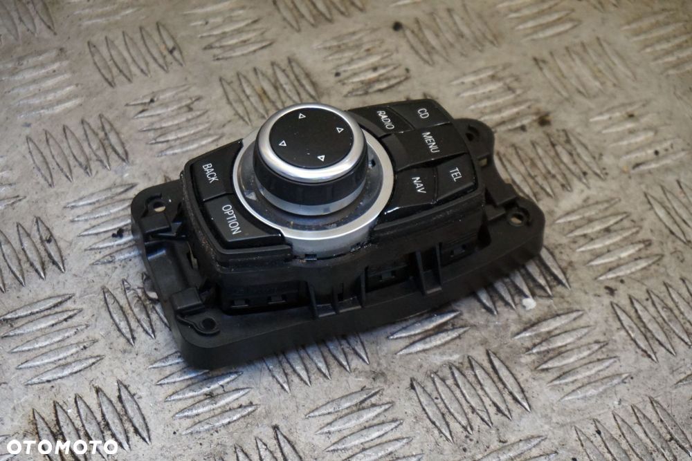 PANEL PRZYCISK WŁĄCZNIK 5 E60 LIFT LCI 9213309 IDRIVE BMW 2007-2010 - 1