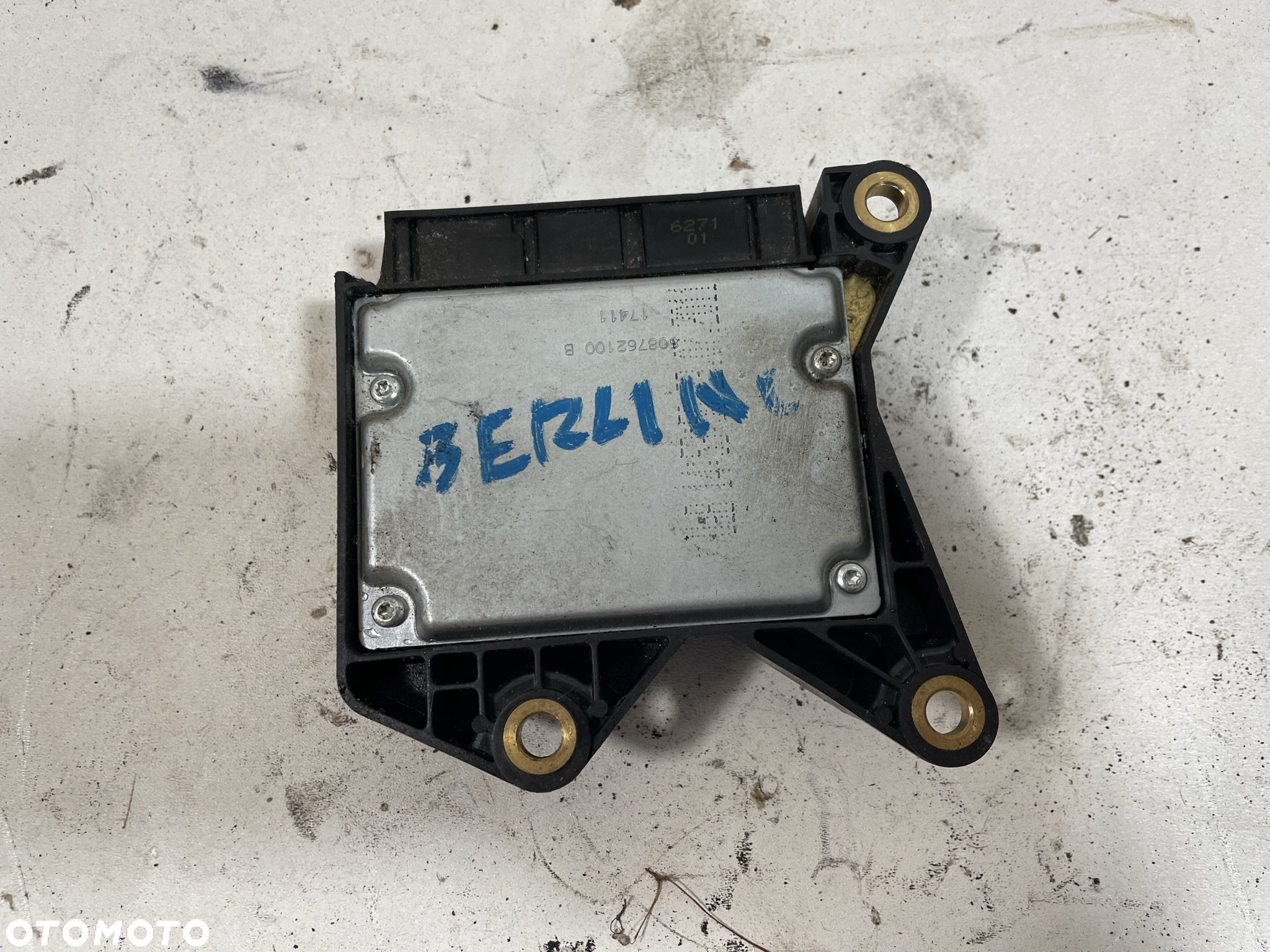CITROEN BERLINGO PEUGEOT PARTNER III MODUŁ SENSOR PODUSZEK POWIETRZNYCH AIRBAG 9674290780 - 3